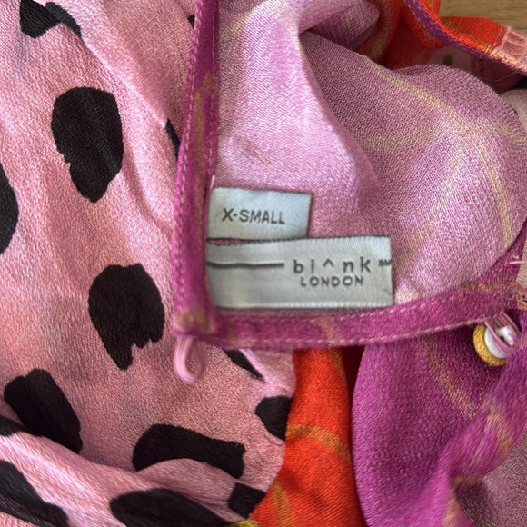 Bl-nk London Miranda Balloon Sleeve Top EUC - Picture 10 of 11